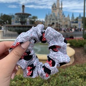 Minnie Mouse Scrunchie
